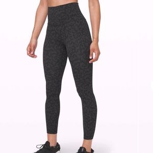 Lululemon Align Pant II *25" Incognito Camo Multi Grey